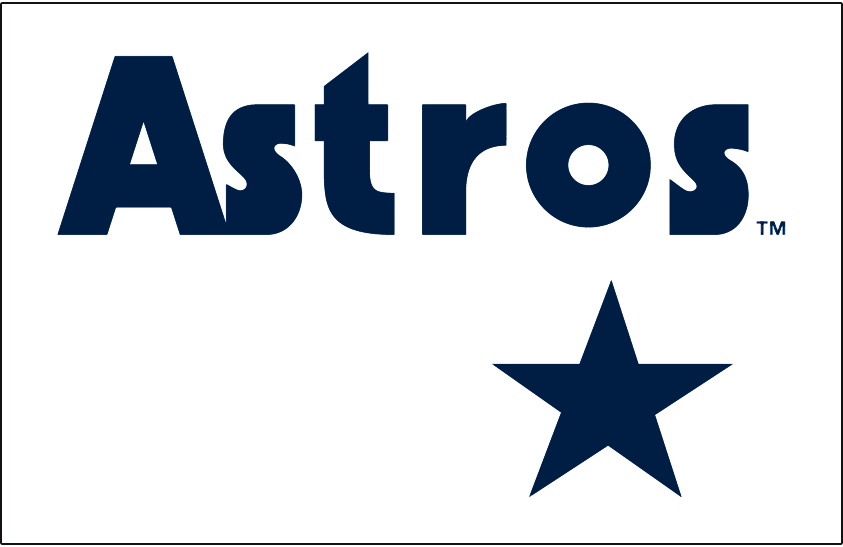 Houston Astros 1982-1993 Jersey Logo iron on paper